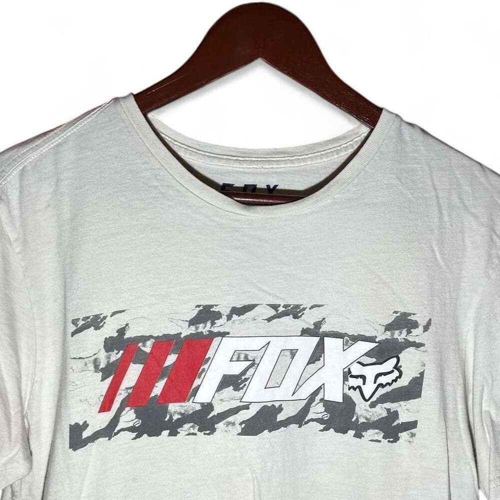 Fox Racing Camo Box Logo Graphic T-Shirt